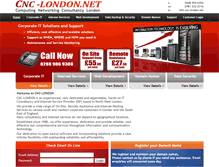 Tablet Screenshot of cnc-london.net